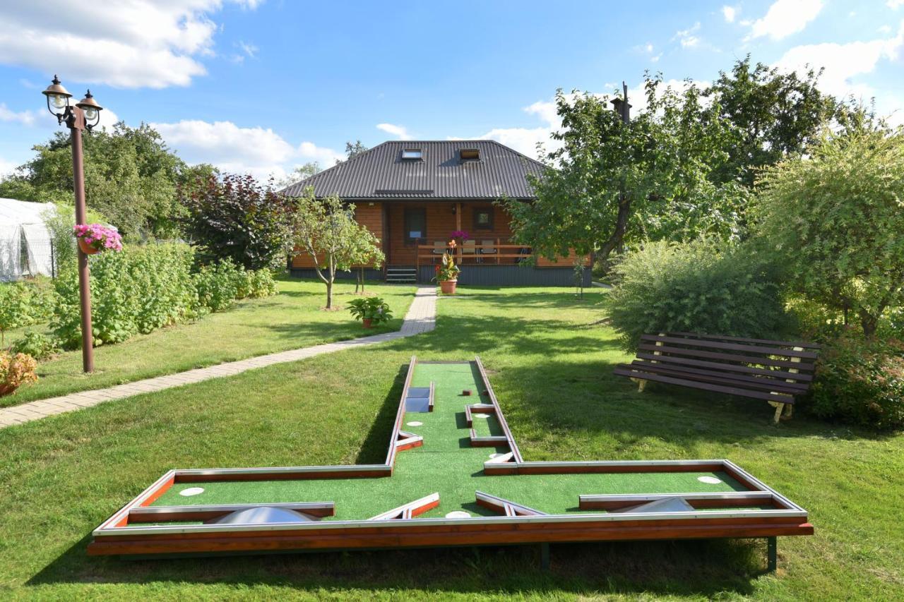 Vasarnamis Zarasuose Villa Зарасай Екстериор снимка