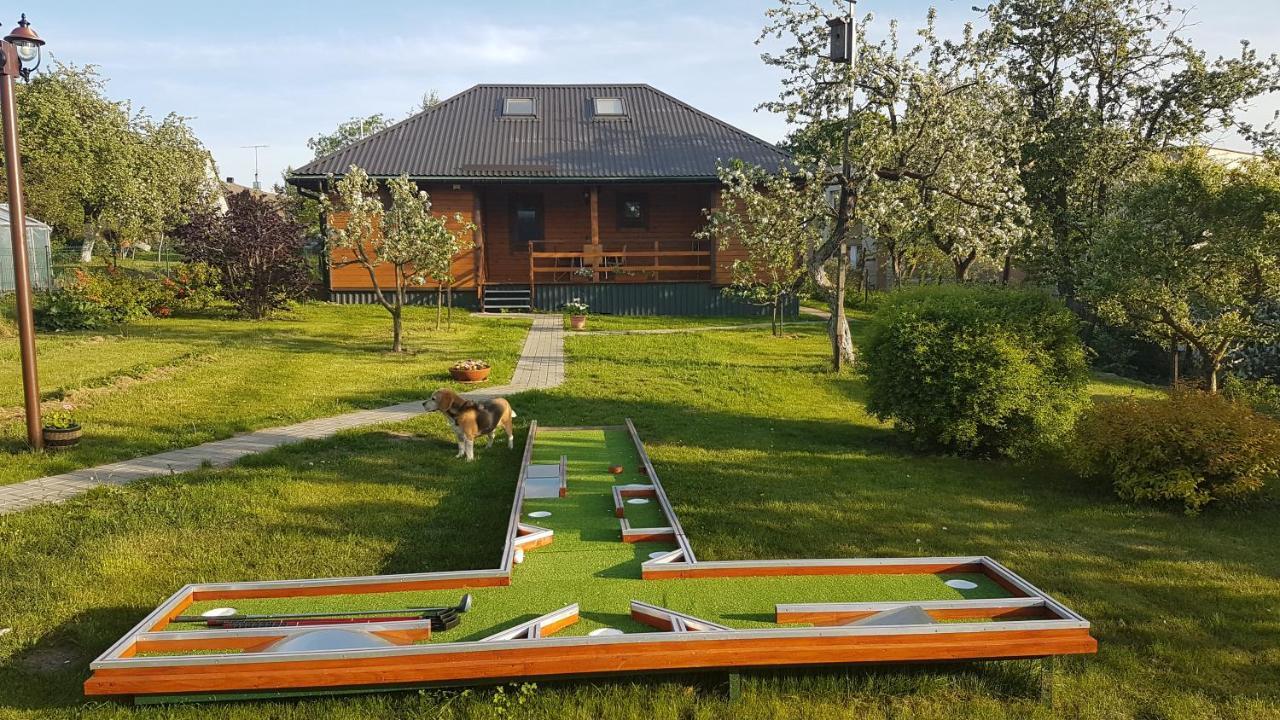 Vasarnamis Zarasuose Villa Зарасай Екстериор снимка